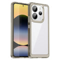 Xiaomi Redmi Note 14 4G Acrylic Case - Transparent/Grey