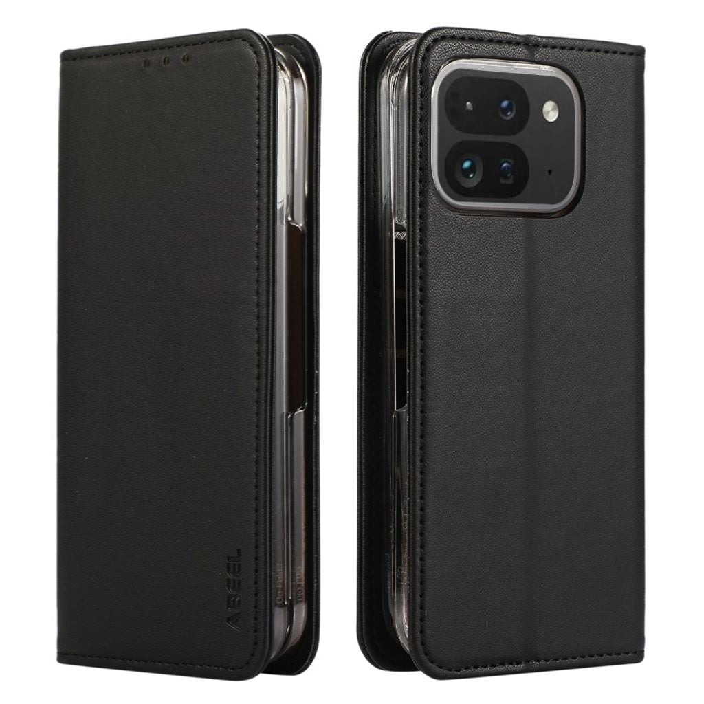 ABEEL Google Pixel 11 Pro Fold Wallet Cover with Stand - Black — ABEEL