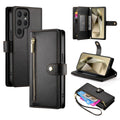 Samsung Galaxy S25 Ultra Wallet Cover with Strap - Black — Samsung