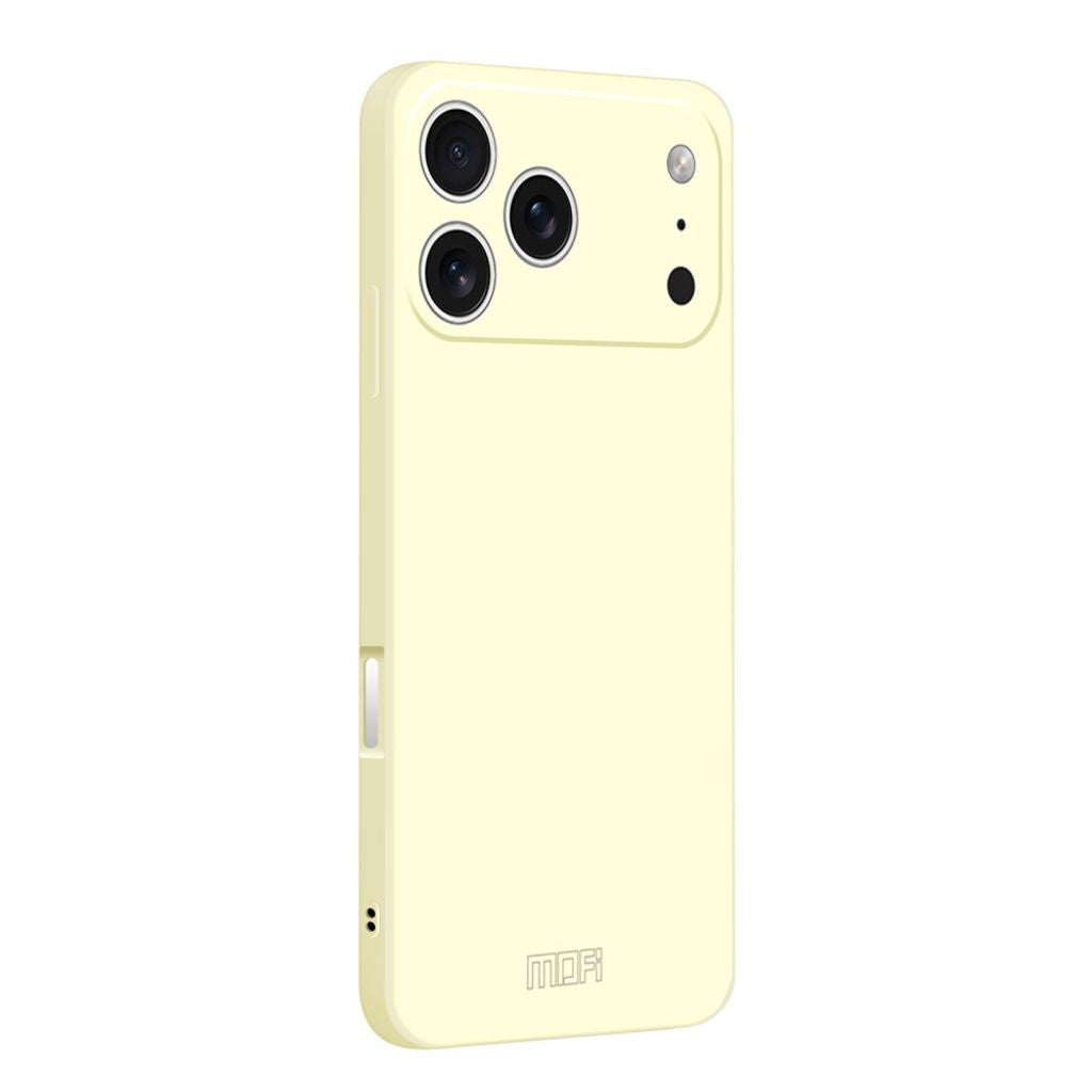 MOFI iPhone 18 Pro Max Silicone Case - White — MOFI