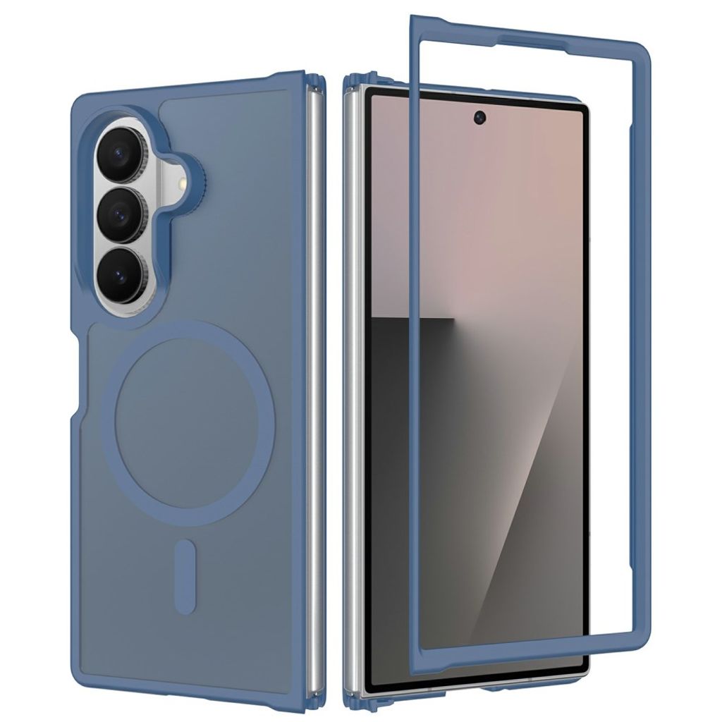 Samsung Galaxy Z Fold8 Ultra MagSafe Case with Acrylic Back - Blue — Samsung