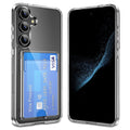 Samsung Galaxy S25 Plus Phone Case with Card slot - Transparent — Samsung