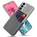 Samsung Galaxy S26 Case with Card Holder - Grey