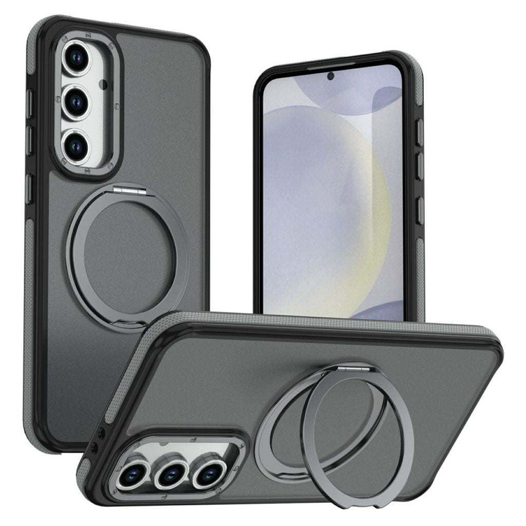 Samsung Galaxy S26 FE Cover with Magnetic Ring - Grey — Samsung