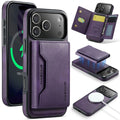 MAGKING iPhone 18 Pro Max/17 Pro Max MagSafe Case with Removable Wallet - Purple — MAGKING