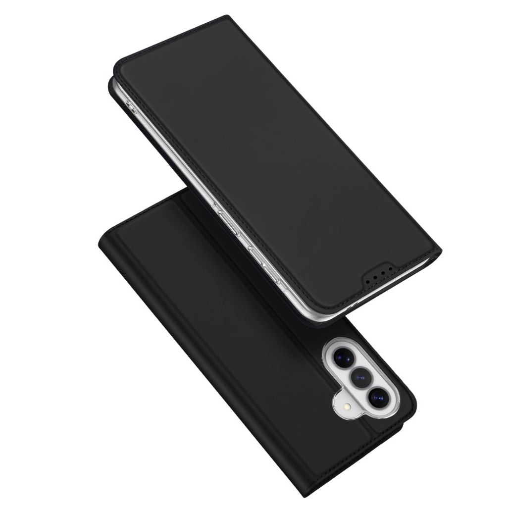 DUX DUCIS Samsung Galaxy A57 5G Wallet Cover Card Holder Stand - Black