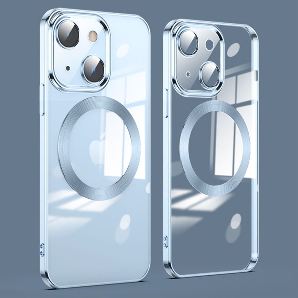 iPhone 13 Case MagSafe Compatible TPU - Light blue
