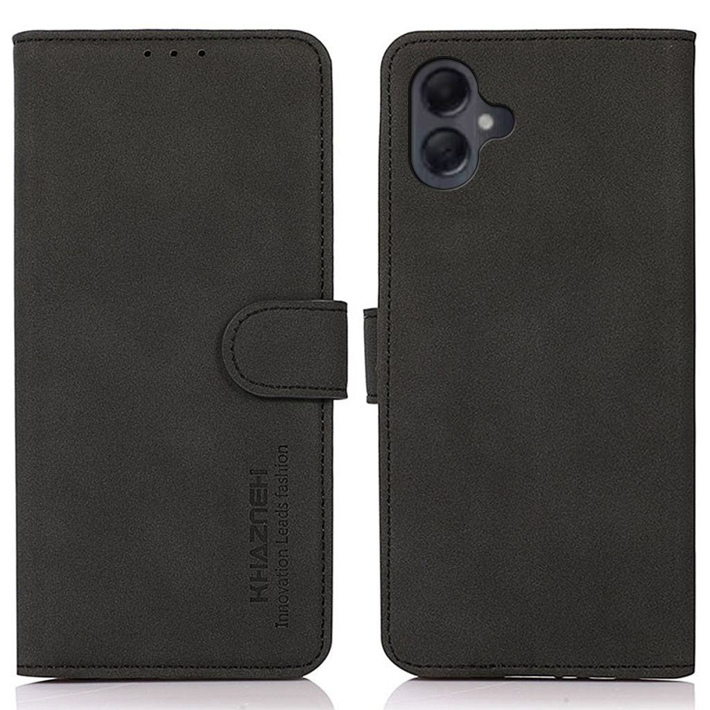 KHAZNEH Samsung Galaxy A06 Wallet Cover - Black — KHAZNEH