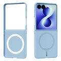 ABEEL Samsung Galaxy Z Flip8 MagSafe Case in Silicone - Blue — ABEEL