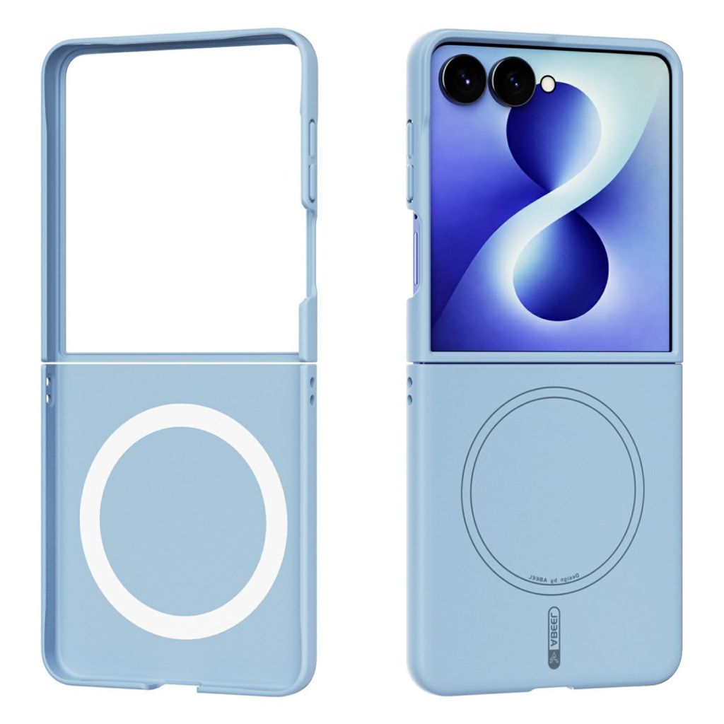 ABEEL Samsung Galaxy Z Flip8 MagSafe Case in Silicone - Blue — ABEEL