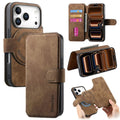 CASENEO iPhone 18 Pro Max/17 Pro Max MagSafe Cover with Wallet - Brown — CASENEO