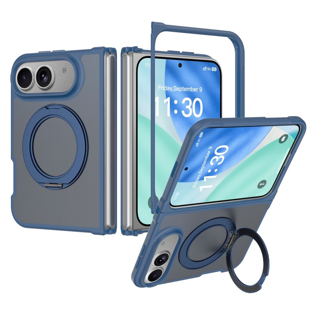 iPhone Duo MagSafe Case with Ring Kickstand - Blue — Övrigt
