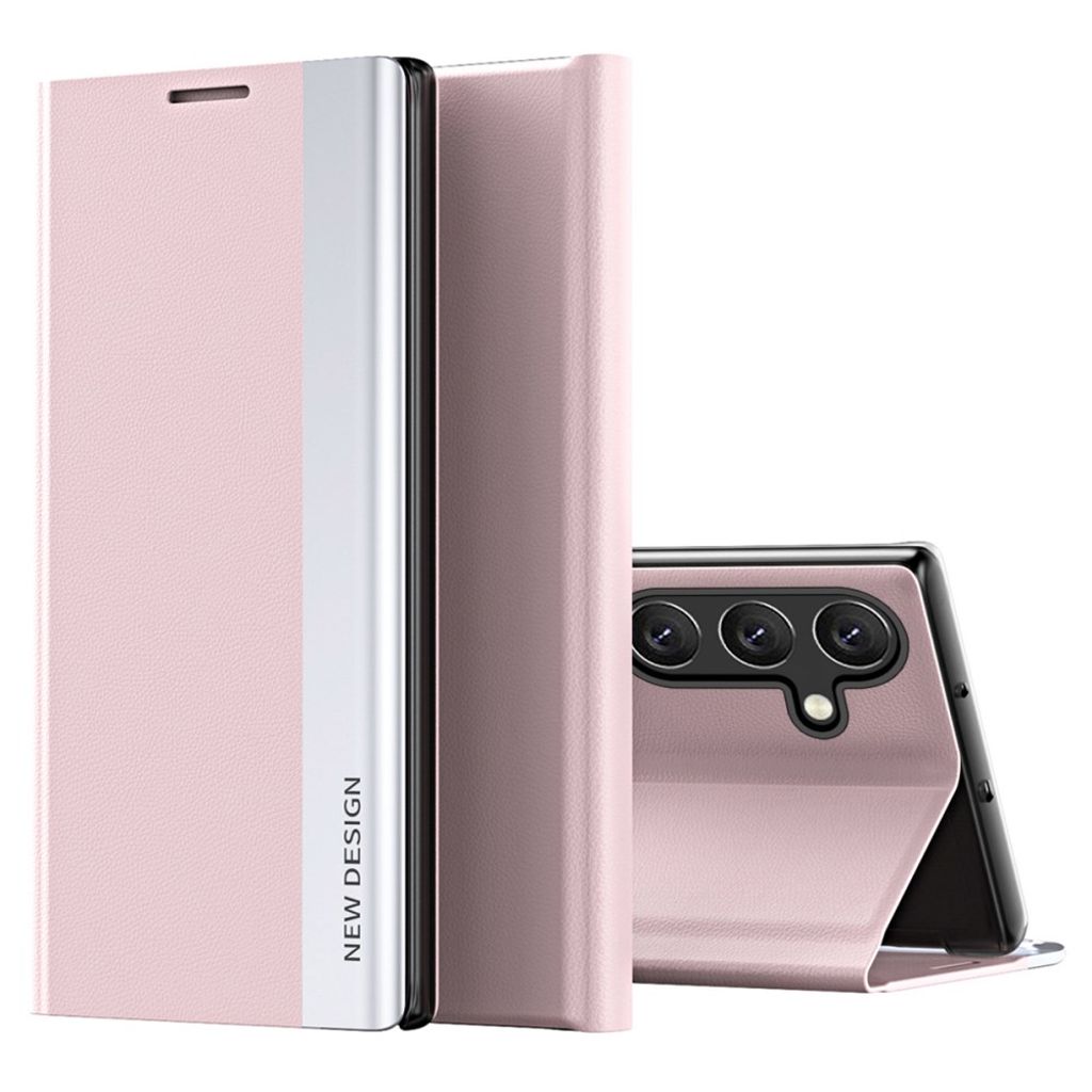 Samsung Galaxy A56 5G Fodral med Stativ - Rosa