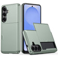 AMORUS Samsung Galaxy S26 Plus Case Card Holder - Green