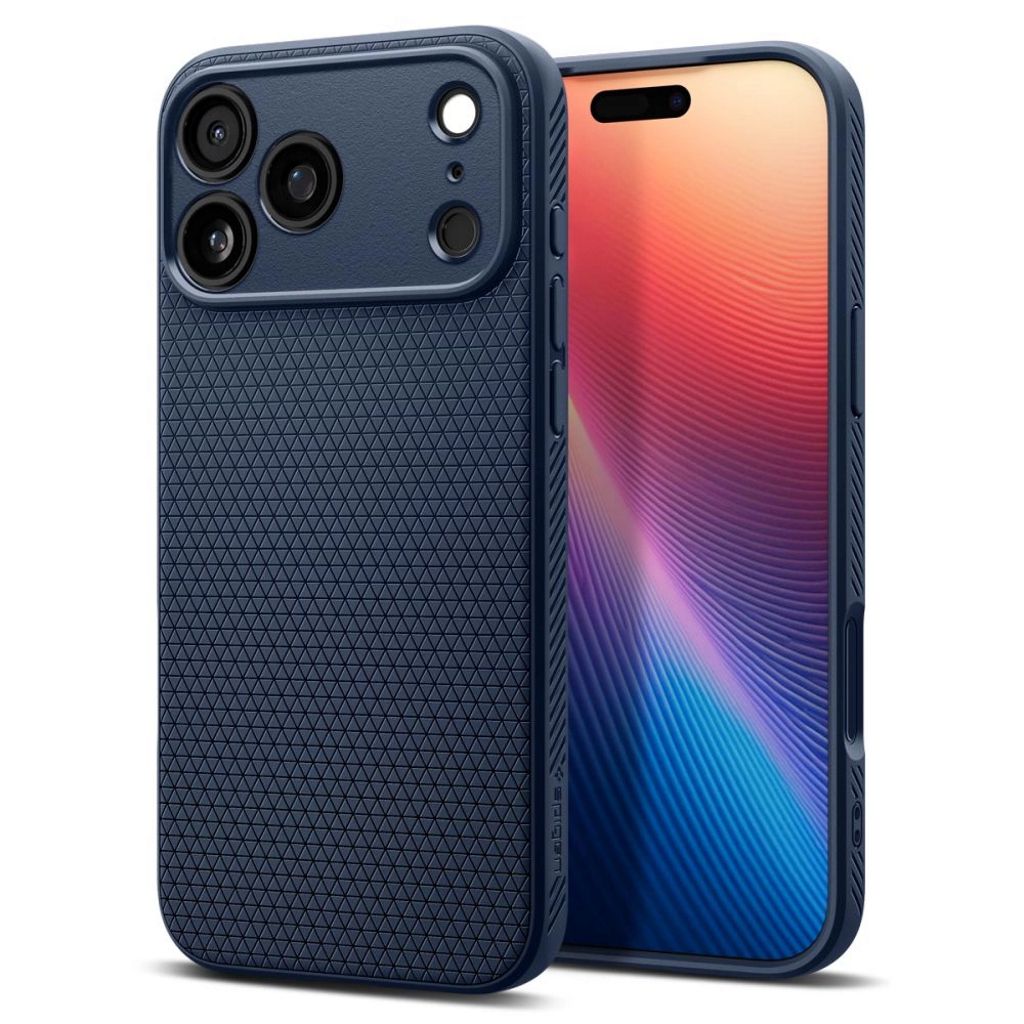 Spigen Liquid Air Case for iPhone 17 Pro - Blue — Spigen