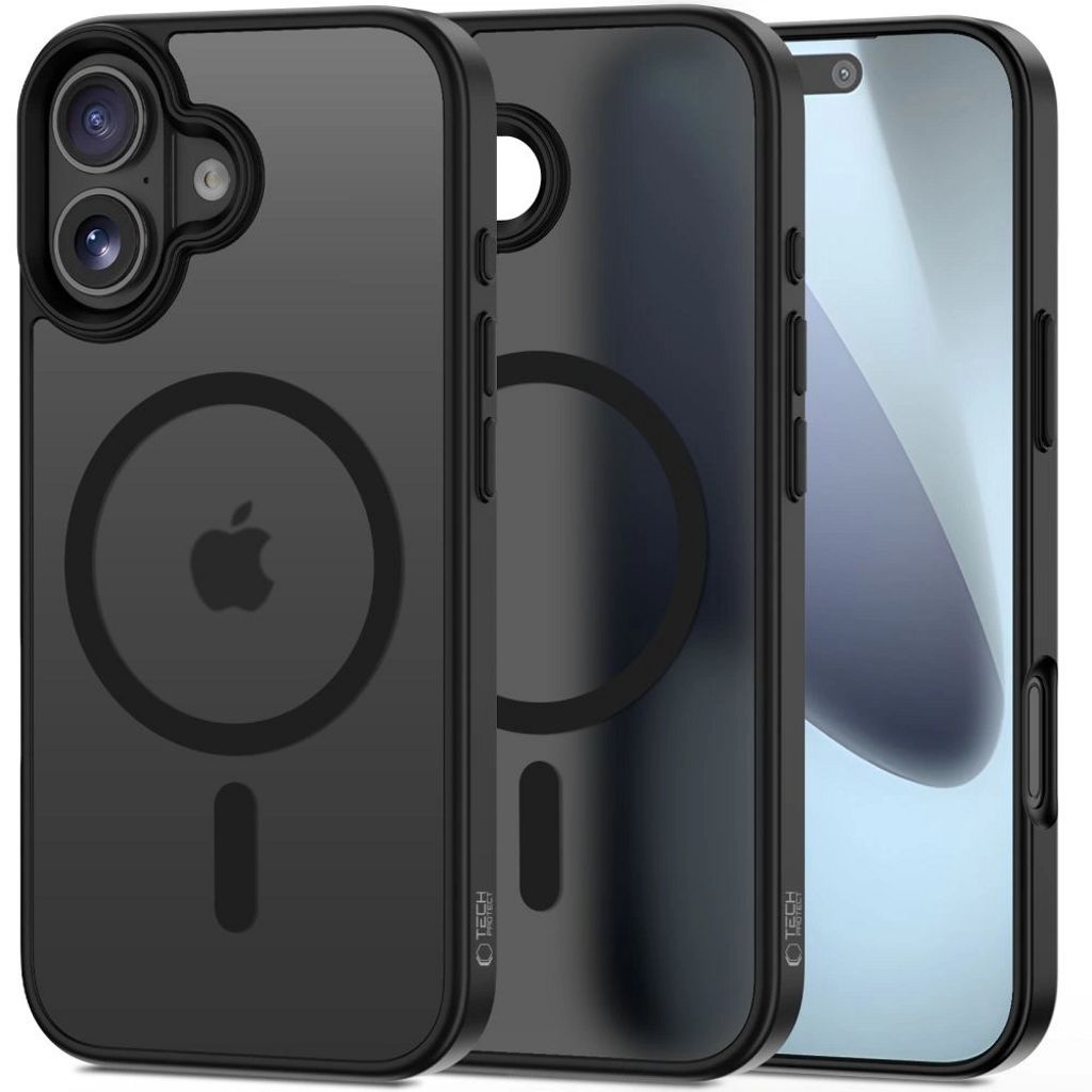 Tech-Protect MagMat MagSafe Case for iPhone 17 - Matte Black — Tech-Protect