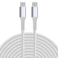 SiGN USB-C to USB-C charging cable 60W/3A, 5m - White