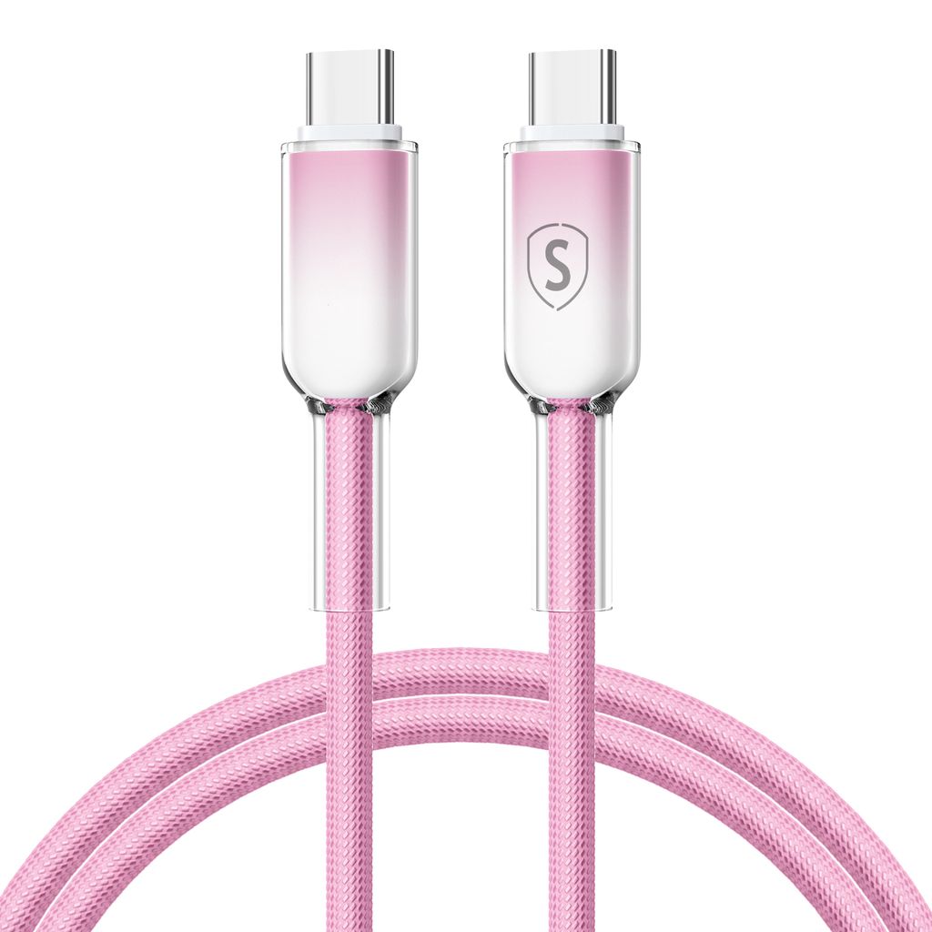 SiGN Dynamic Series USB-C to USB-C Cable 60W, 1m - Pink