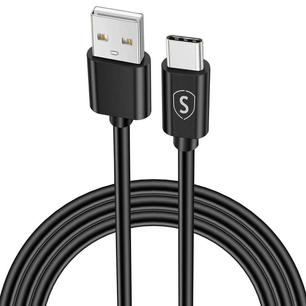 SiGN USB-C Cable with Fast Charging for Samsung Galaxy models, 2.1A, 1.2m - Black
