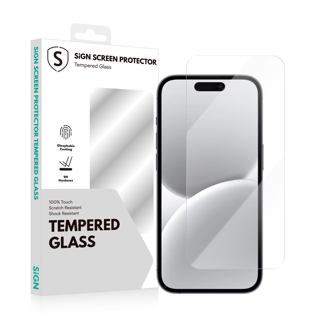 SiGN Tempered Glass Screen Protector for iPhone 18 Pro Max / 17 Pro Max — SiGN