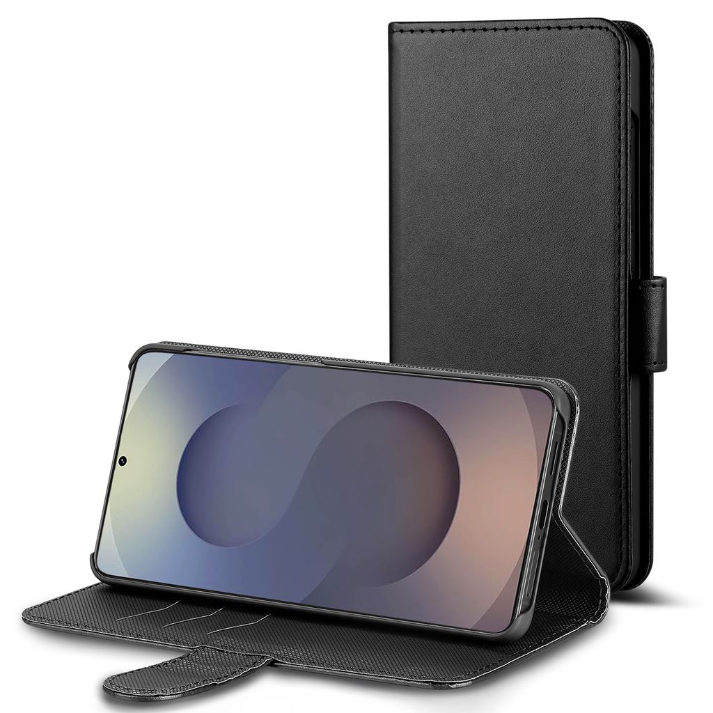 SiGN Wallet Cover for Samsung Galaxy S25 Edge - Black