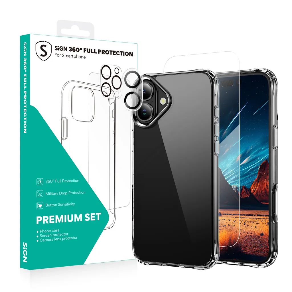 SiGN 360 Complete Protection Package for iPhone 16 — SiGN