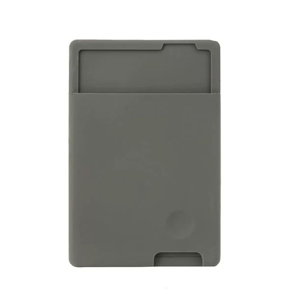 SiGN Silicon card holder - Gray — SiGN