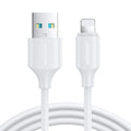 Joyroom USB-A to Lightning Cable 2.4A, 2m - White — Joyroom