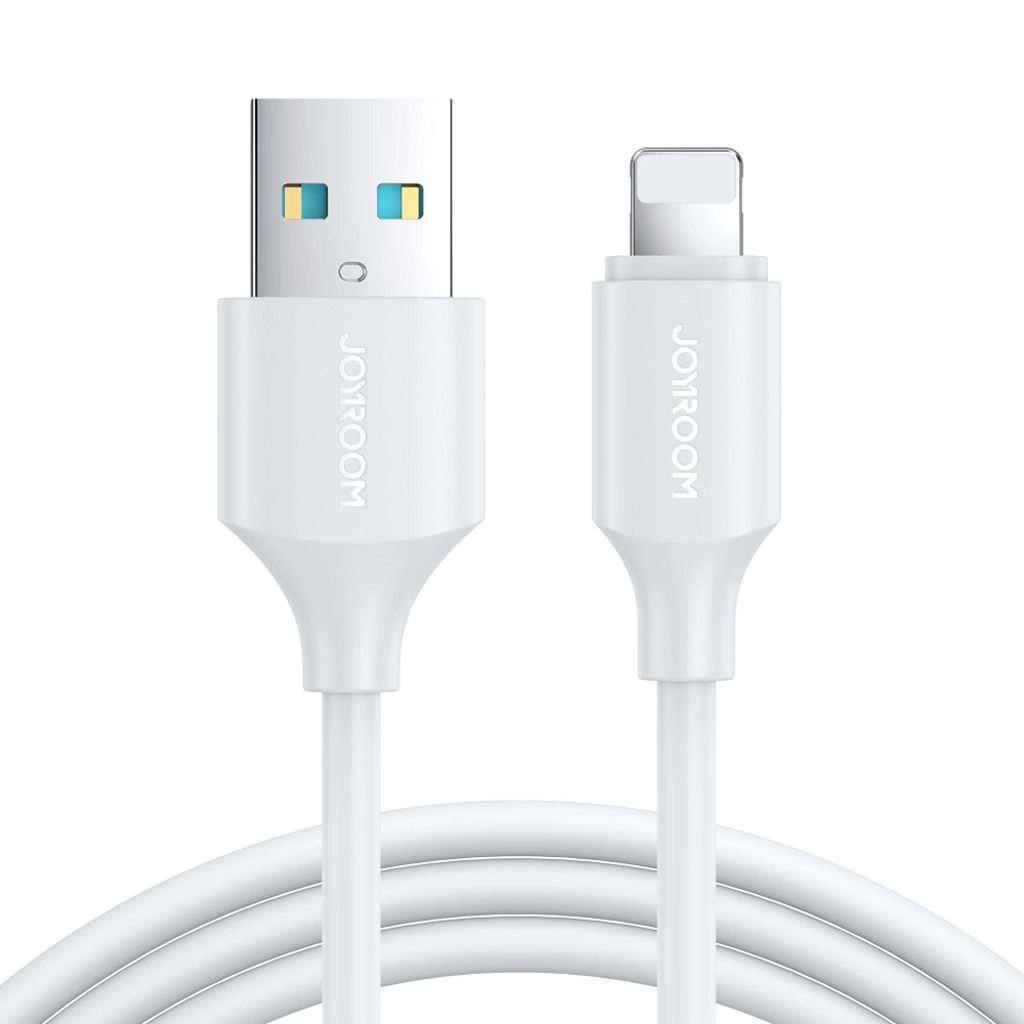 Joyroom USB-A to Lightning Cable 2.4A, 2m - White — Joyroom