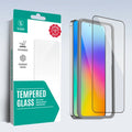 SiGN Full Coverage Screen Protector for Samsung Galaxy S25 Plus with Mounting Frame — SiGN