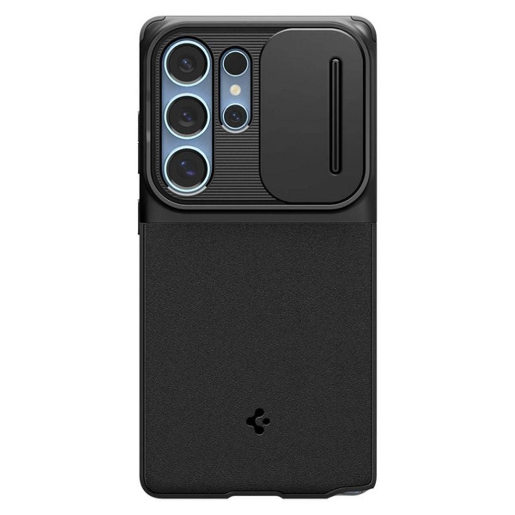 Spigen Samsung Galaxy S25 Ultra Optik Armor Case - Black — Spigen