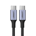 UGREEN USB-C to USB-C Fast Charging Cable  5A PD, 0.5m - Space Gray