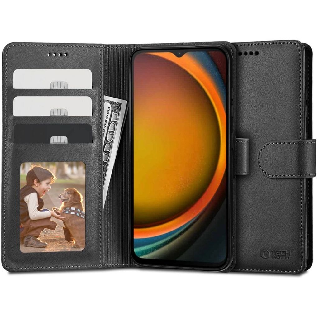 Tech-Protect Samsung Galaxy XCover 7 Plånboksfodral - Svart — Tech-Protect
