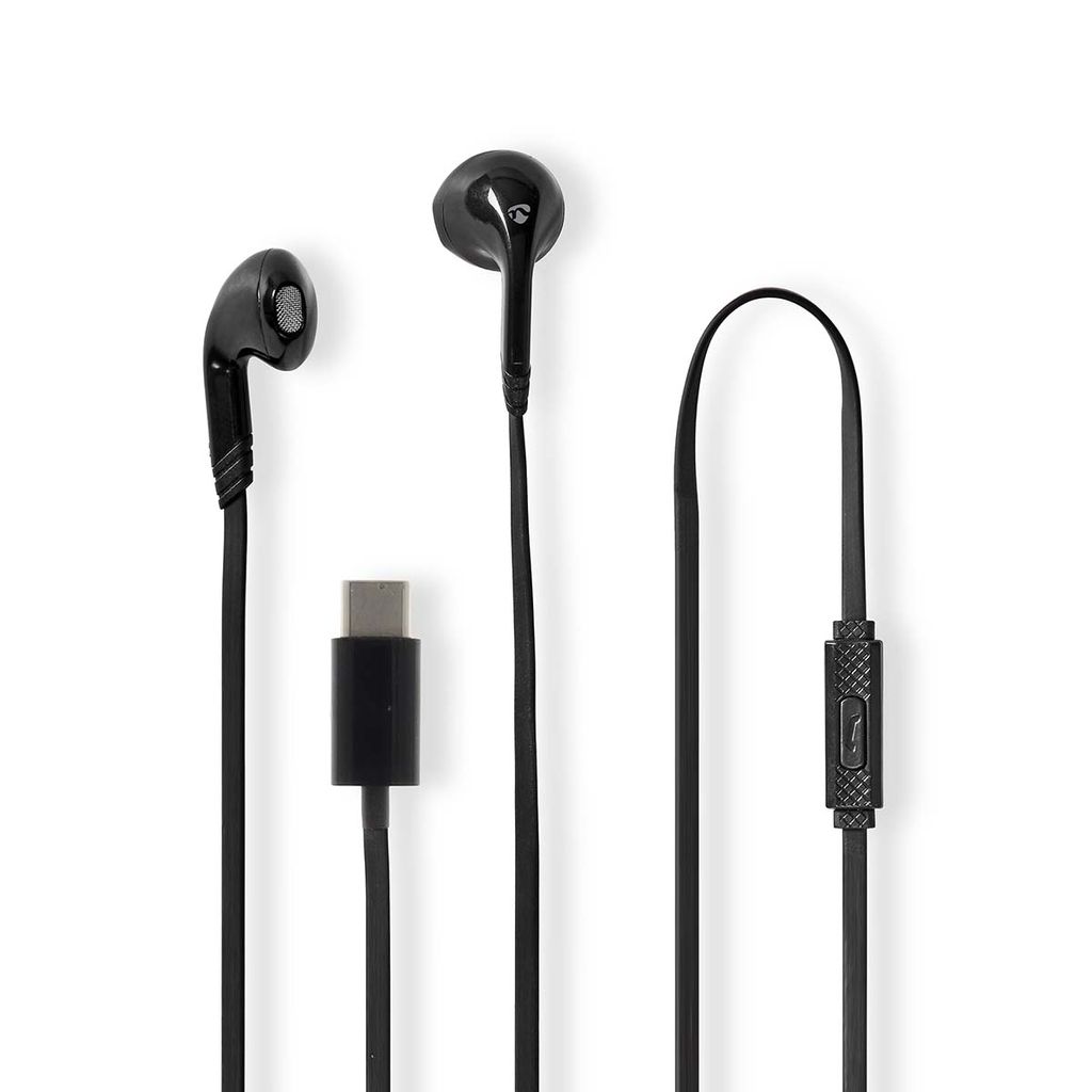 Nedis In-ear Headphones with AUX 3.5mm connection 1.2m - Black