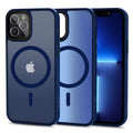 Tech-Protect MagMat MagSafe Case for iPhone 12/12 Pro - Matte Navy — Tech-Protect
