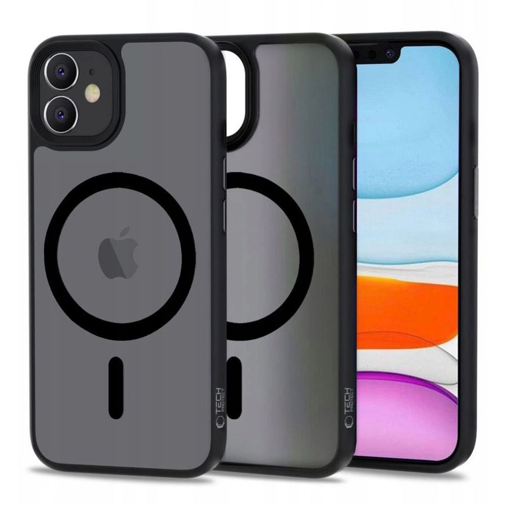 Tech-Protect MagMat MagSafe Case for iPhone 11 - Matte Black — Tech-Protect