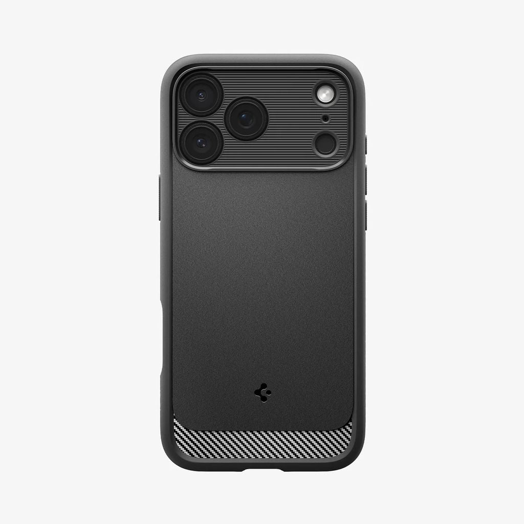 Spigen iPhone 17 Pro Rugged Armor MagFit Case - Matte Black