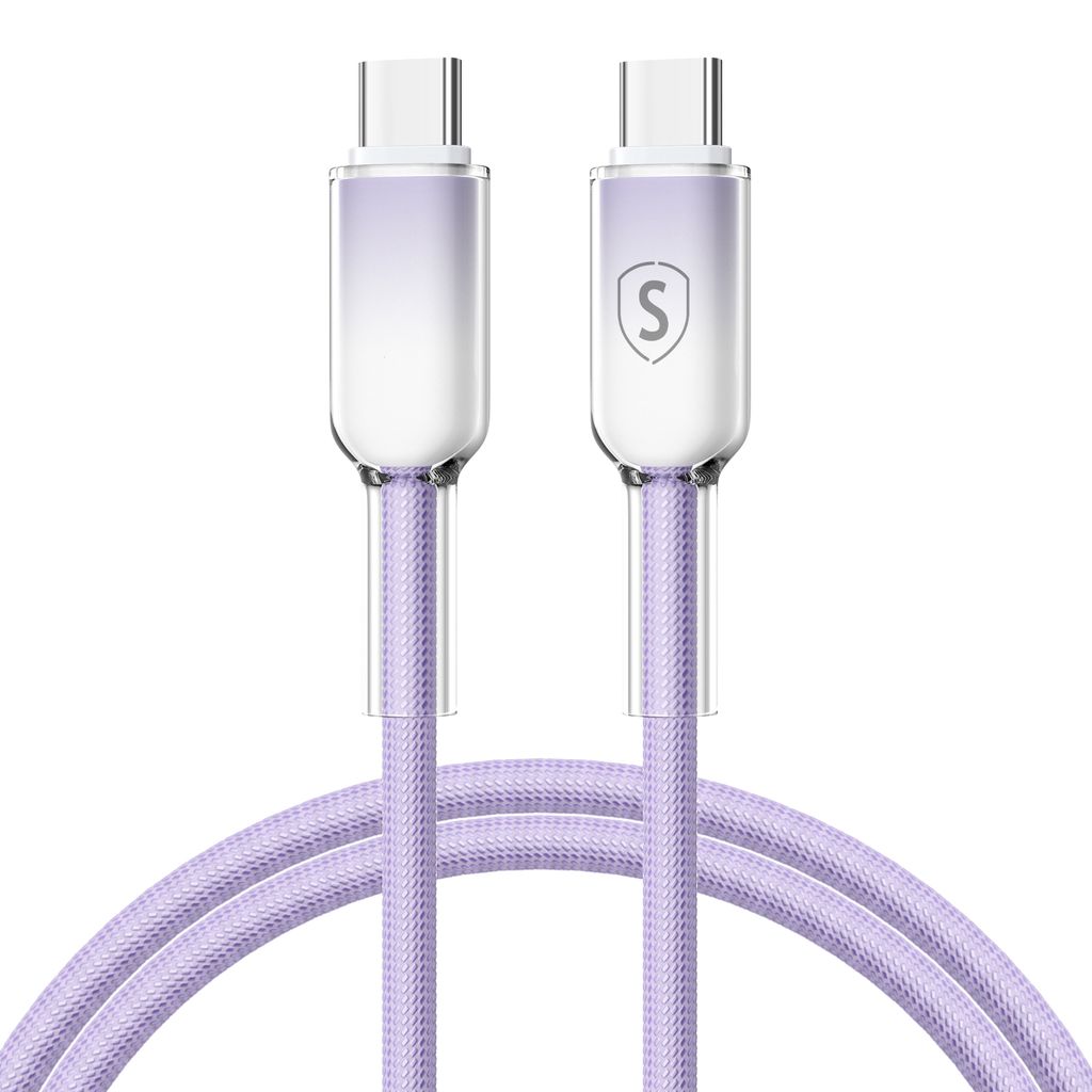 SiGN Dynamic Series USB-C to USB-C Cable 60W, 1m - Purple
