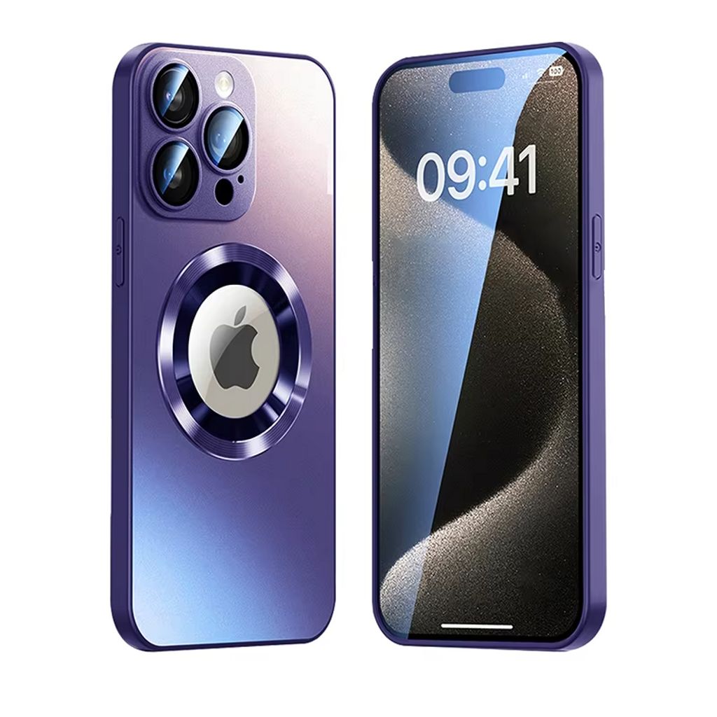 SiGN iPhone 17 Pro Max Magnetic Case with Lens Cover & Logo View - Purple