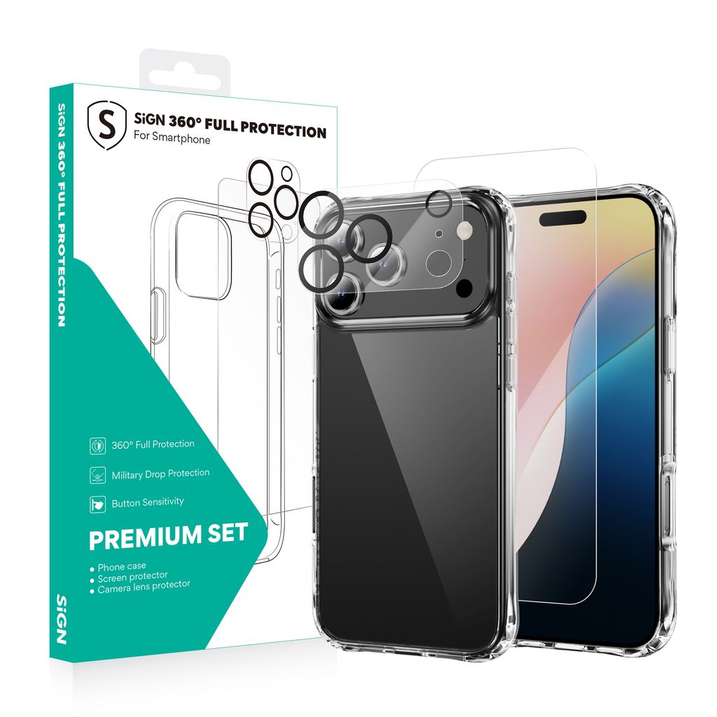 SiGN 360 Complete Protection Package for iPhone 17 Pro — SiGN