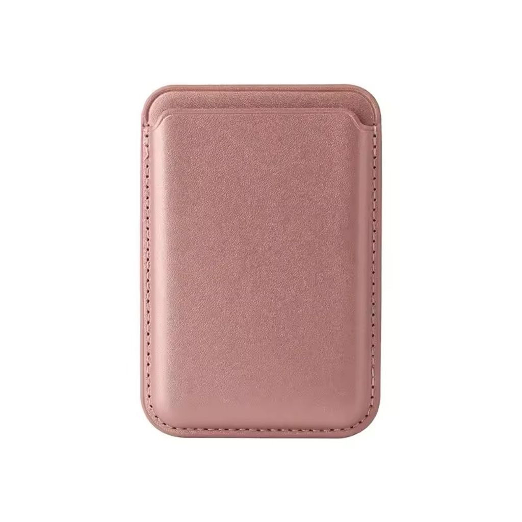 SiGN MagSafe PU Leather Card Holder - Rose Gold