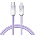 SiGN Dynamic Series USB-C to Lightning Cable 2.4A, 1m - Purple
