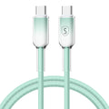 SiGN Dynamic Series USB-C to USB-C Cable 60W, 1m - Green — SiGN
