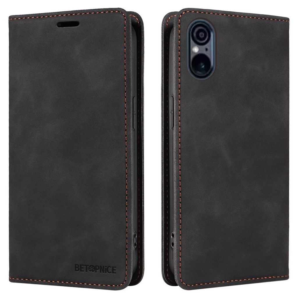 BETOPNICE 003 Sony Xperia 5 VI Cover with RFID Blocking - Black — BETOPNICE