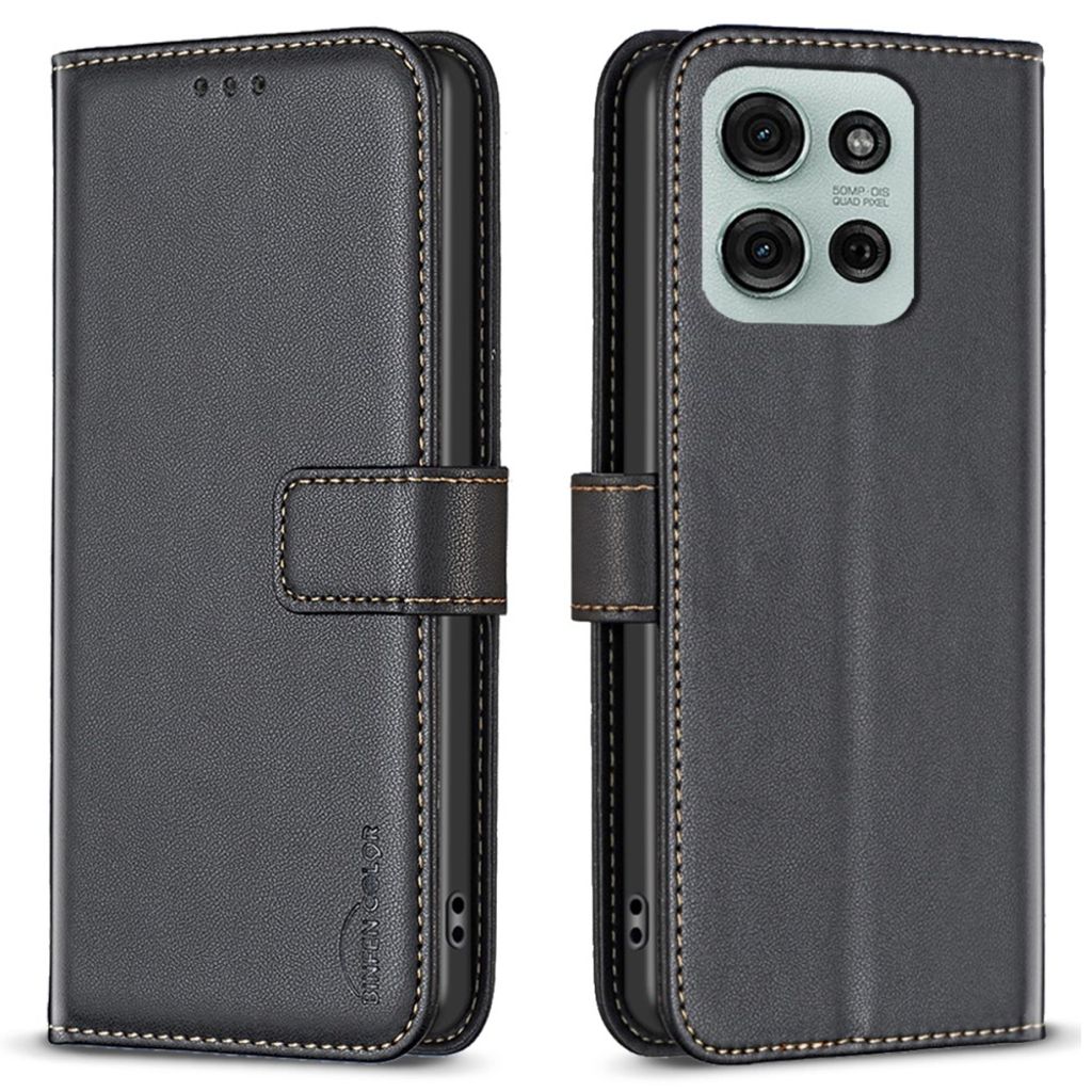 BINFEN COLOR BF17 Motorola Moto G75 5G Cover - Black — BINFEN