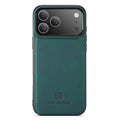 DG.MING iPhone 18 Pro Max/17 Pro Max PU-leather Case - Green