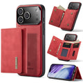 DG.MING M1 iPhone 18 Pro Max/17 Pro Max Case with Detachable Wallet - Red