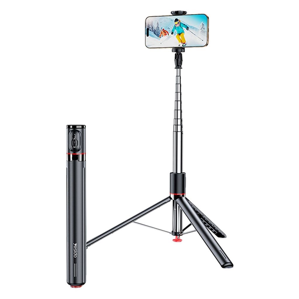 YESIDO SF30 Pop Up Tripod Extendable Selfie Stick – 1.7m