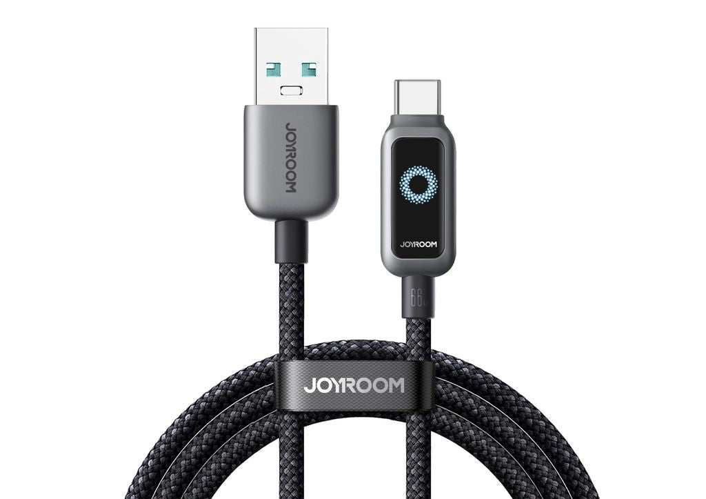 Joyroom USB-A to USB-C fast charging cable 66W, 1.2m - Black — Joyroom