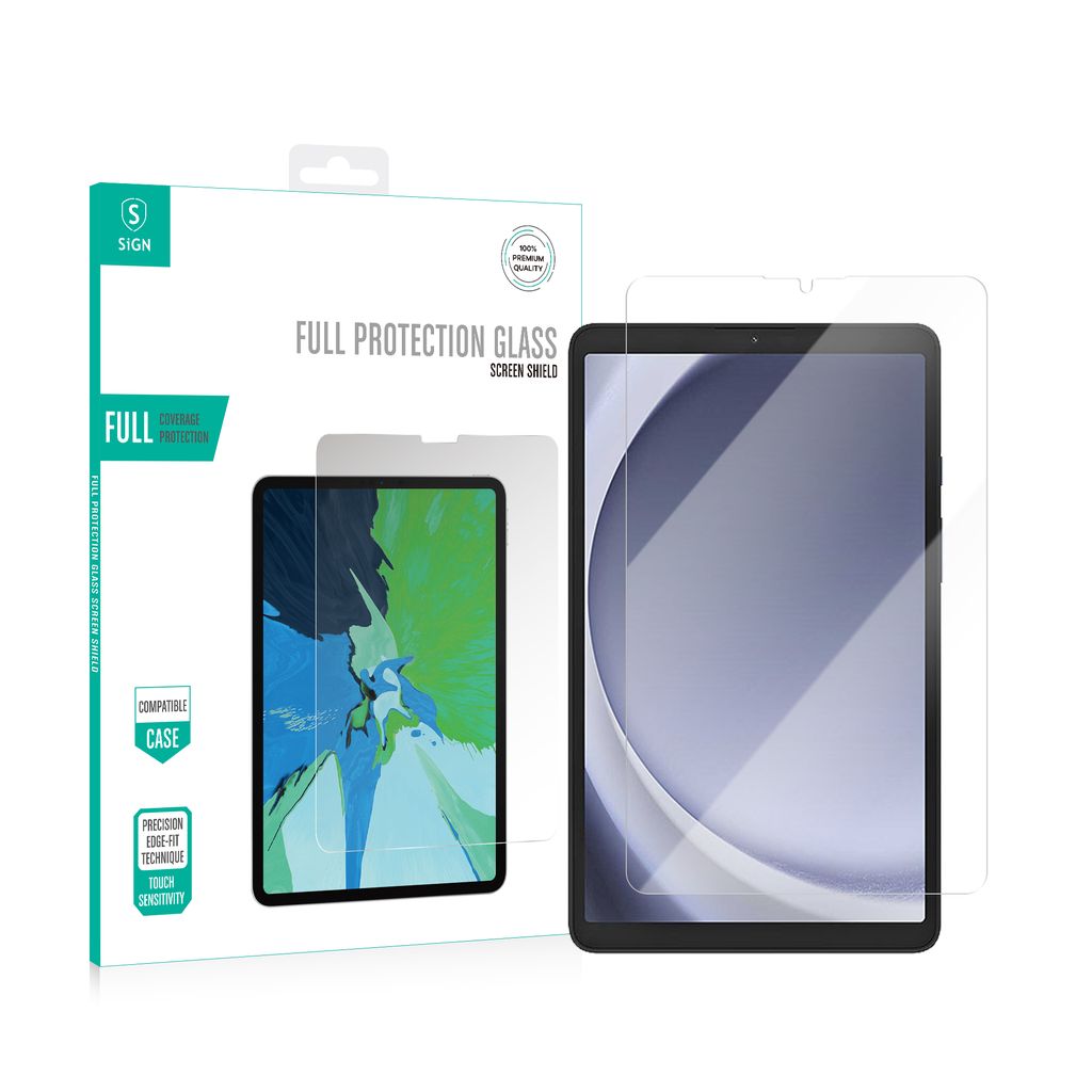 SiGN Samsung Galaxy Tab A9 8.7" Screen Protector in Tempered Glass — SiGN